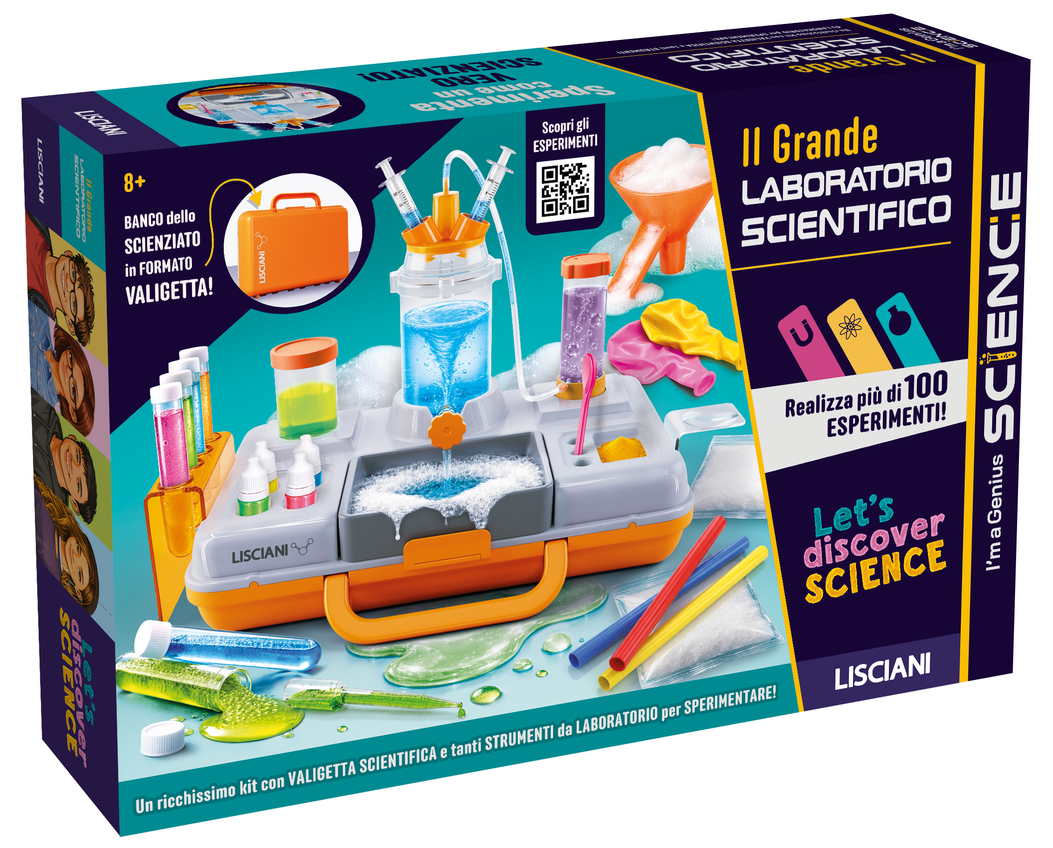 lisciani-i-m-a-genius-le-grand-laboratoire-scientifique-100-exp-riences image 1