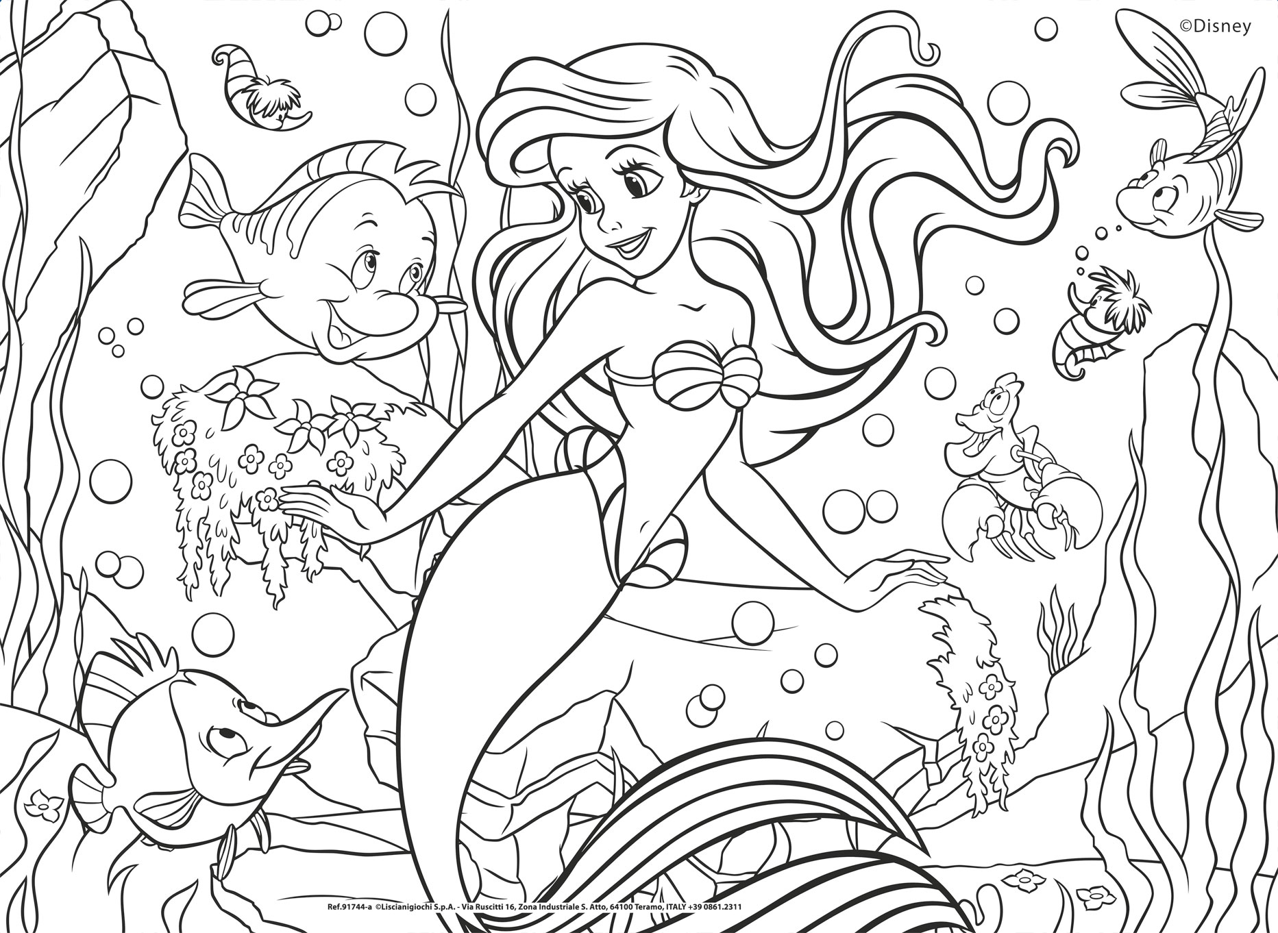 lisciani-disney-princess-puzzle-double-face-maxifloor-4-x-48 image 8