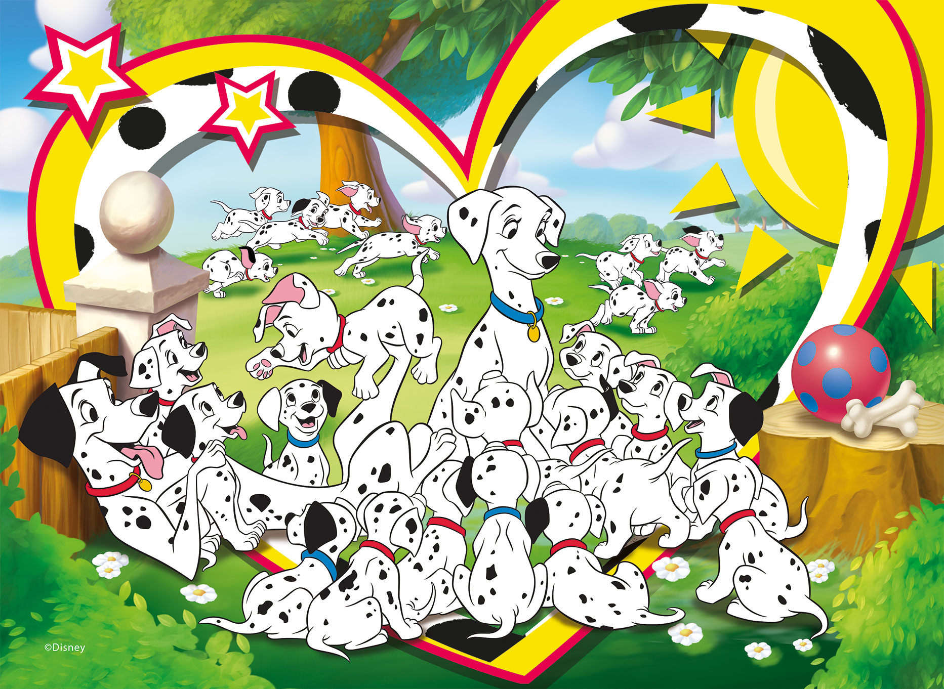 lisciani-disney-puzzle-double-face-maxifloor-4-x-48-classic-misto image 4