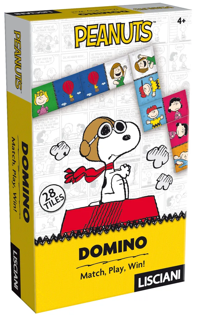 lisciani-peanuts-domino-jeu-de-dominos-enfant image 1