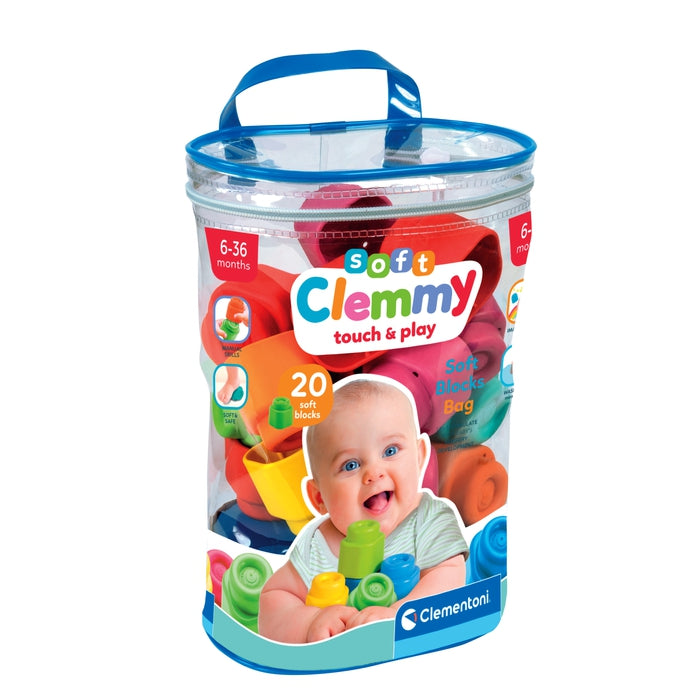clementoni-soft-clemmy-sac-20-briques-souples-b-b image 2