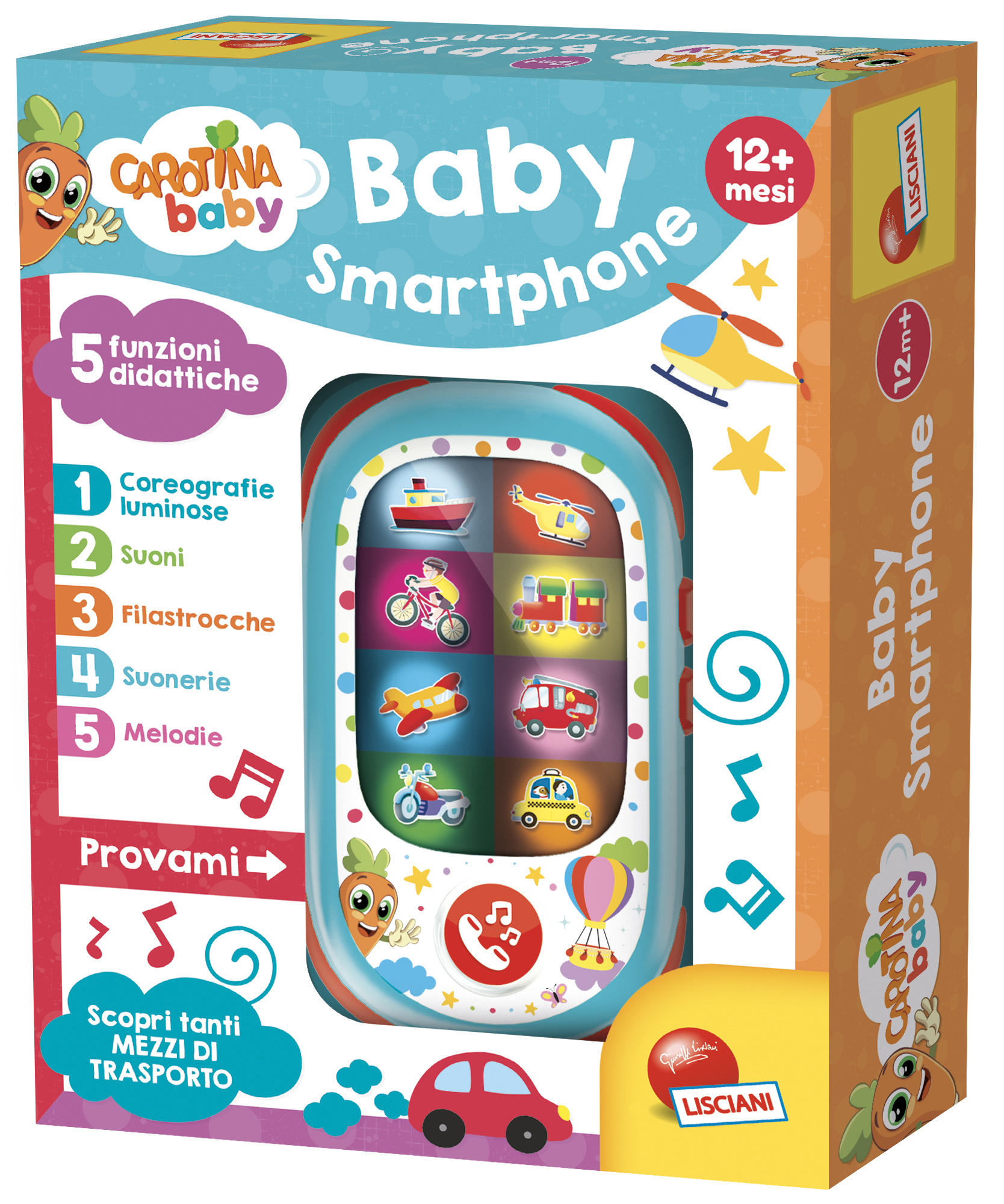 lisciani-carotina-baby-smartphone-led-parlant-et-lumineux image 2
