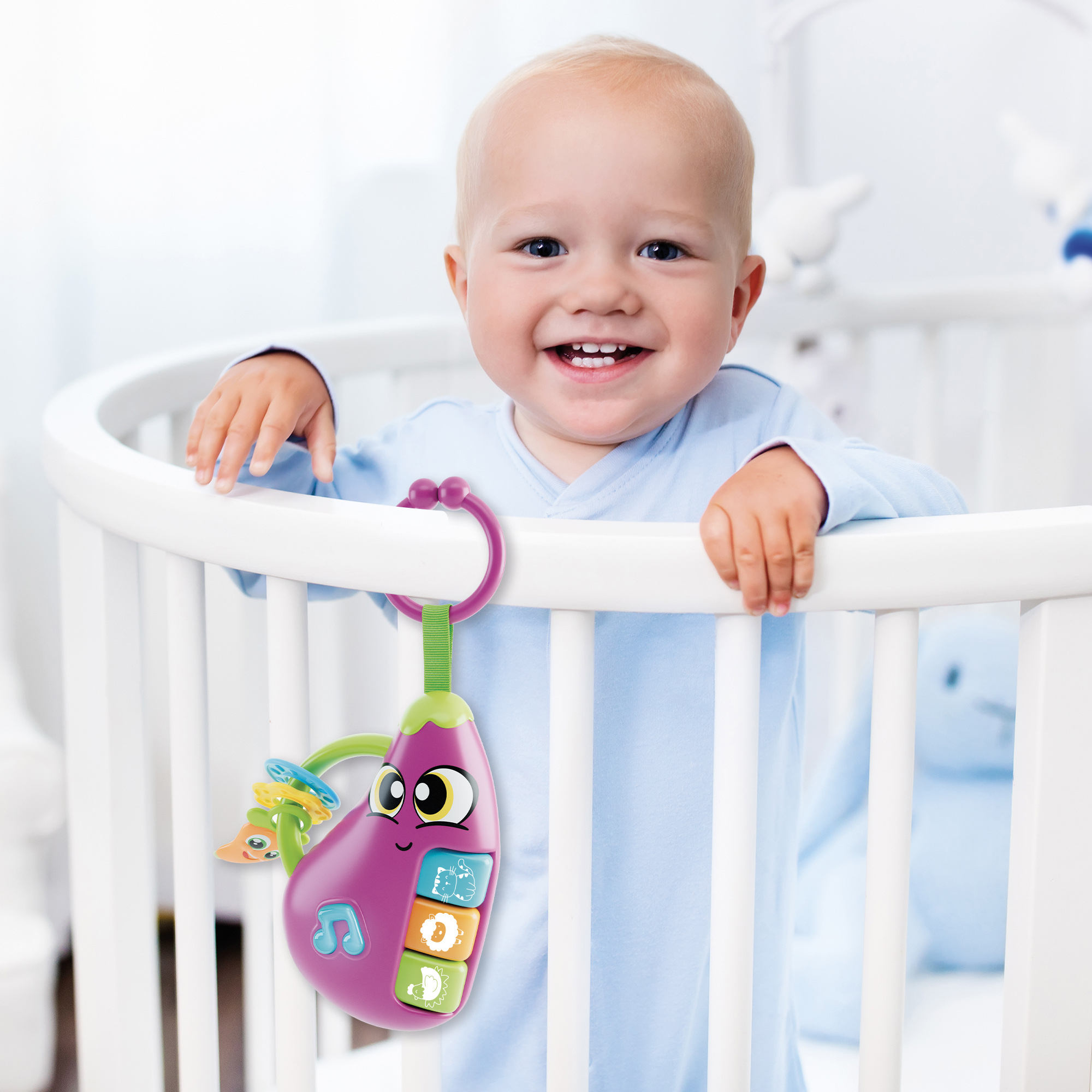 lisciani-carotina-baby-eggplant-hochet-musical-b-b image 3