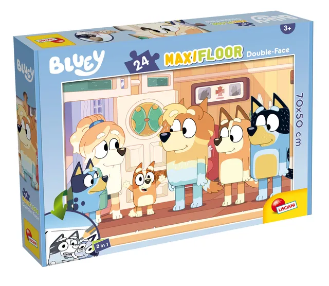 lisciani-bluey-puzzle-df-maxifloor-24-pi-ces-colorier image 1