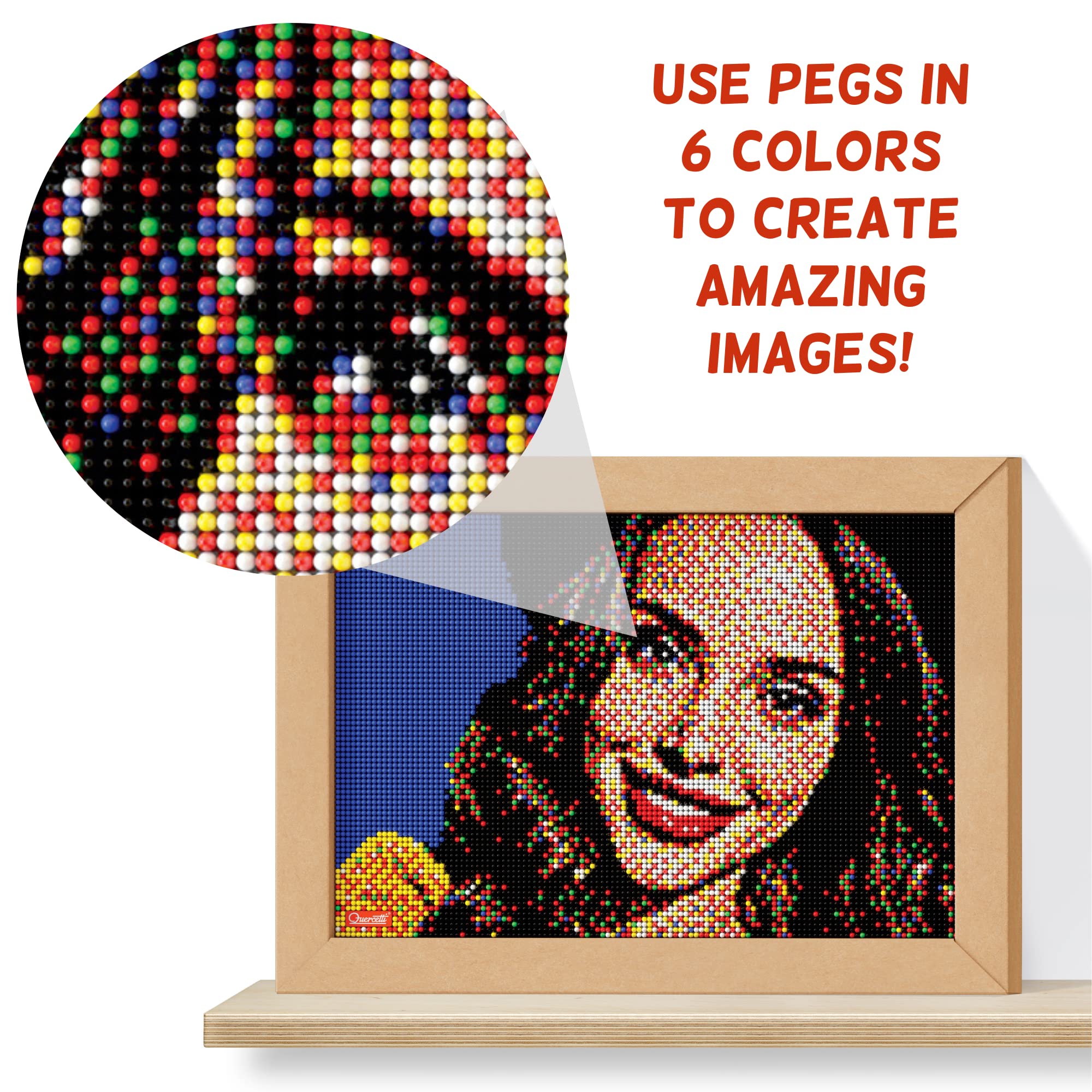 quercetti-pixel-art-8-take-a-selfie-mosa-que-photo-9600-picots-33x49-cm image 4