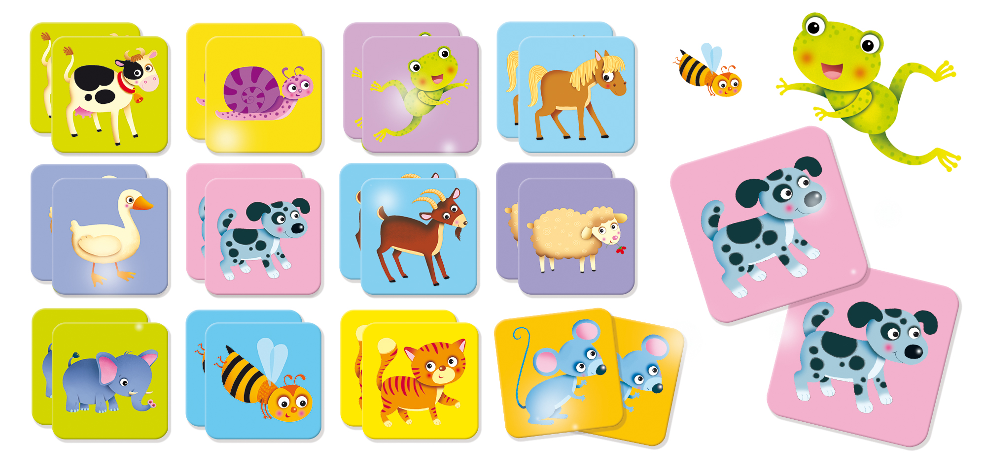 lisciani-carotina-baby-memo-animali-jeu-de-m-moire-b-b image 2