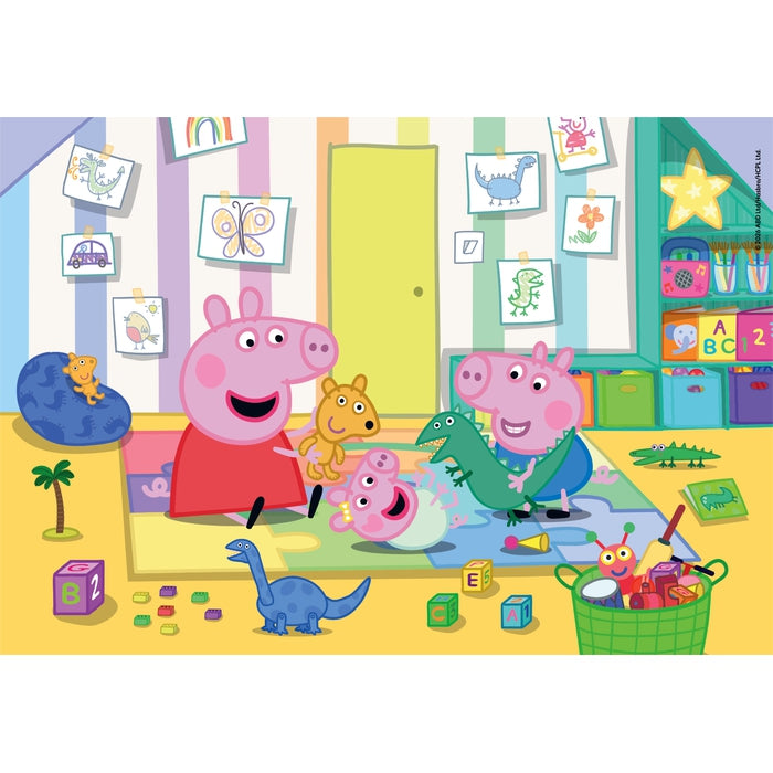 clementoni-peppa-pig-2-puzzles-20-pi-ces image 3