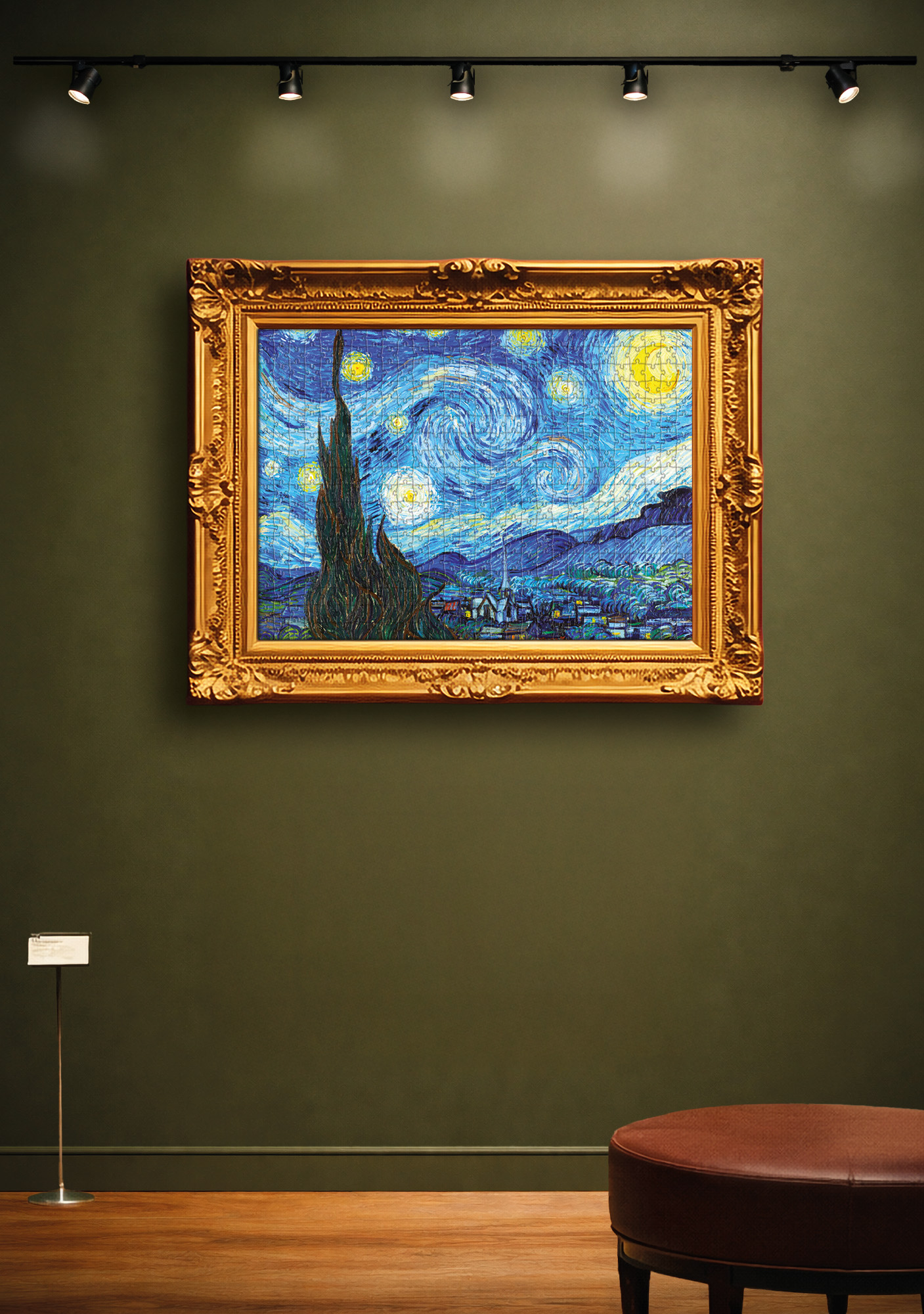 lisciani-van-gogh-puzzle-gift-set-la-nuit-toil-e image 4