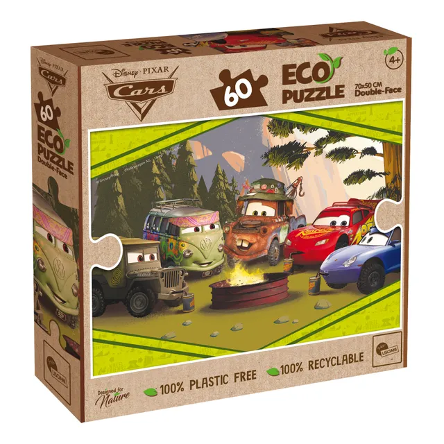 lisciani-disney-eco-puzzle-double-face-cars-60-pi-ces image 1