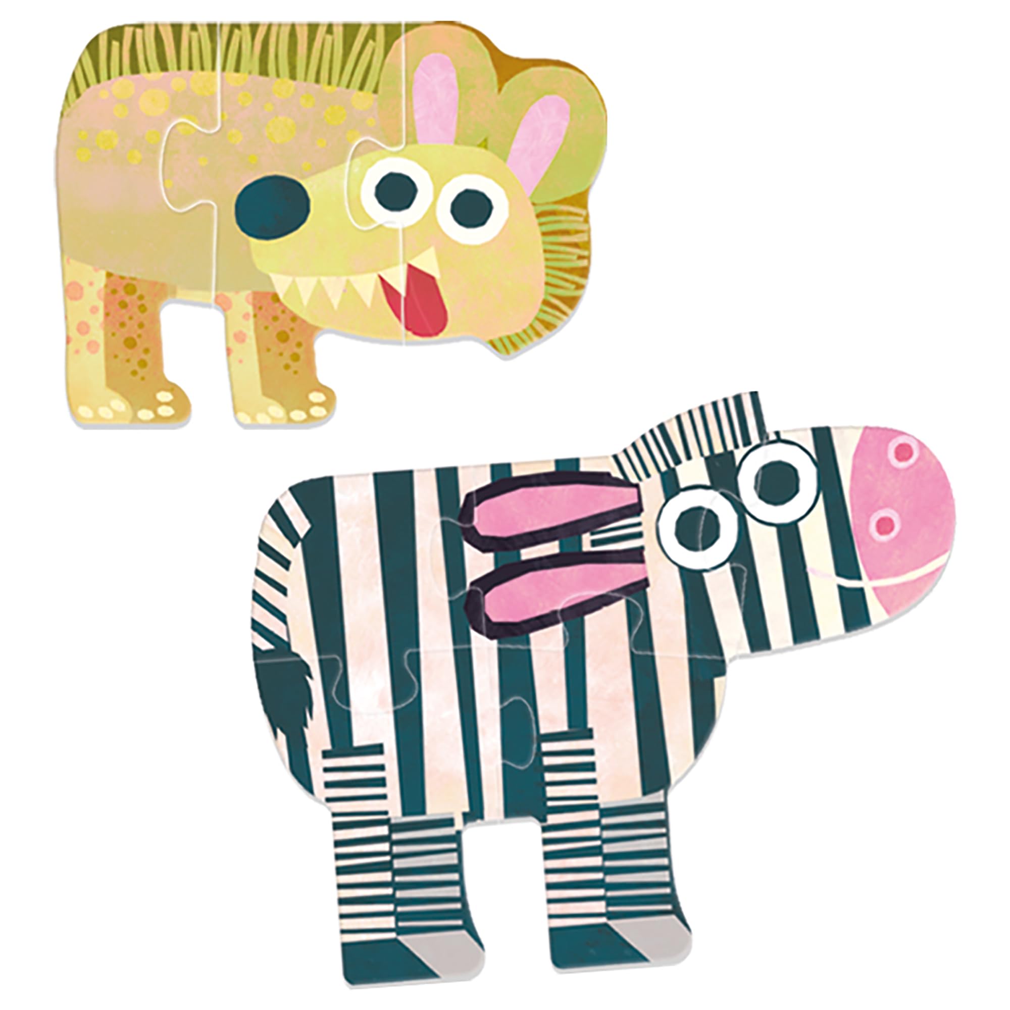 headu-giant-progressive-puzzle-the-savannah-7-puzzles-animaux-2-5-ans image 7