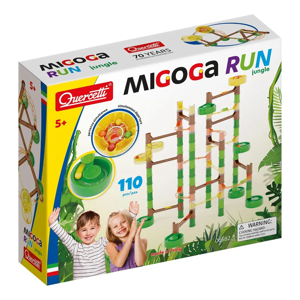 quercetti-migoga-jungle-marble-run-super-circuit-billes-5-ans image 1