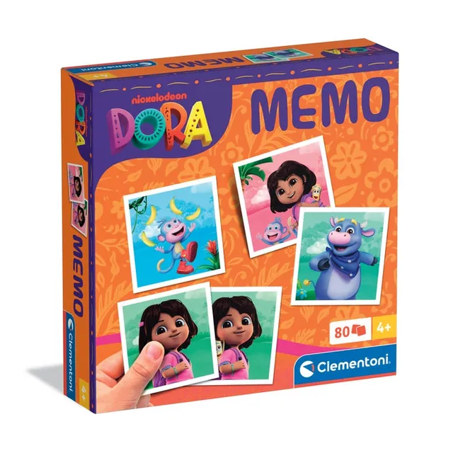 clementoni-dora-l-exploratrice-jeu-de-m-moire-80-cartes image 1