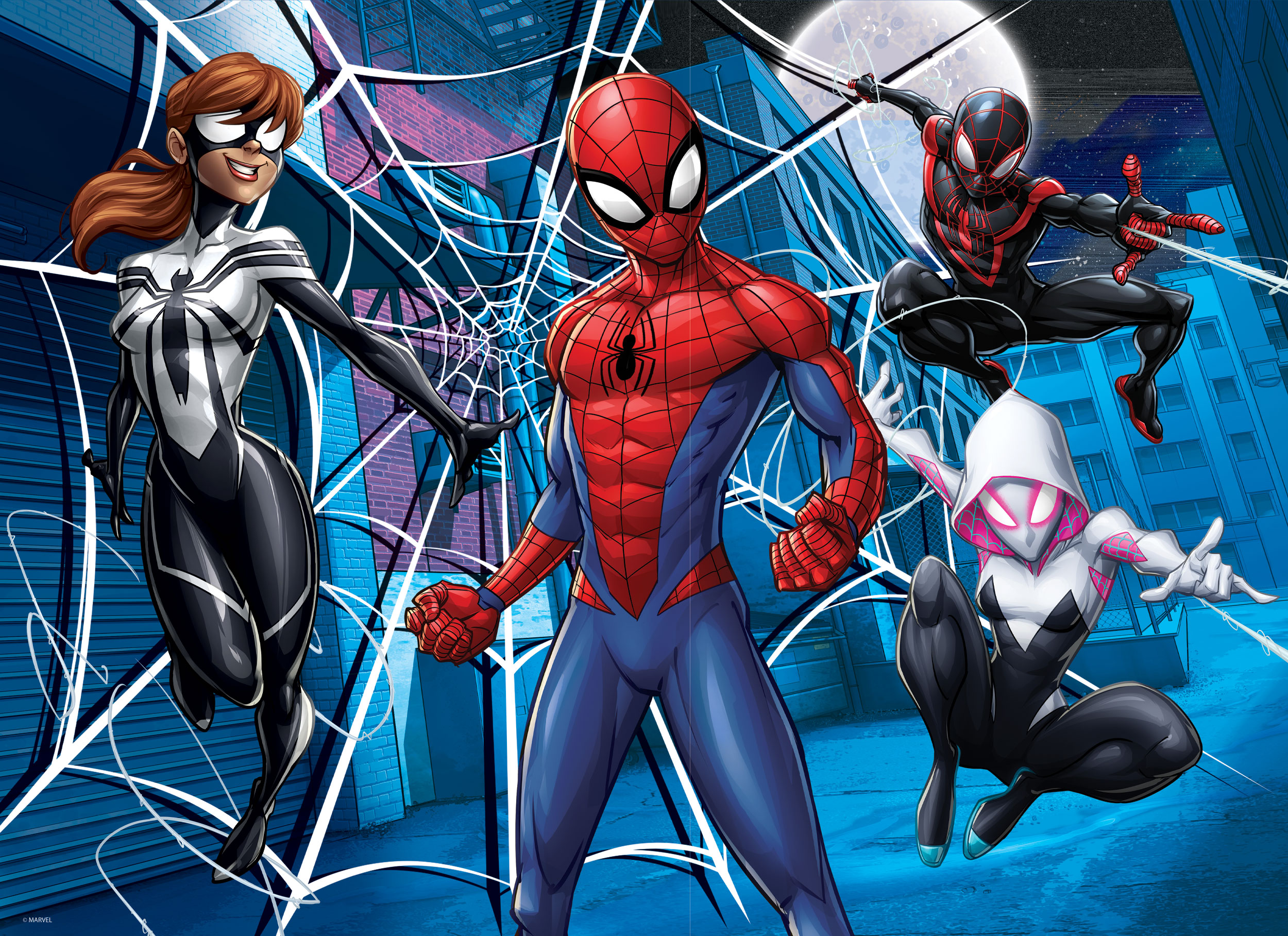 lisciani-marvel-puzzle-double-face-maxi-floor-60-spider-man image 2