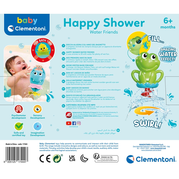 baby-clementoni-happy-shower-water-friends-jouet-de-bain-6-mois image 7