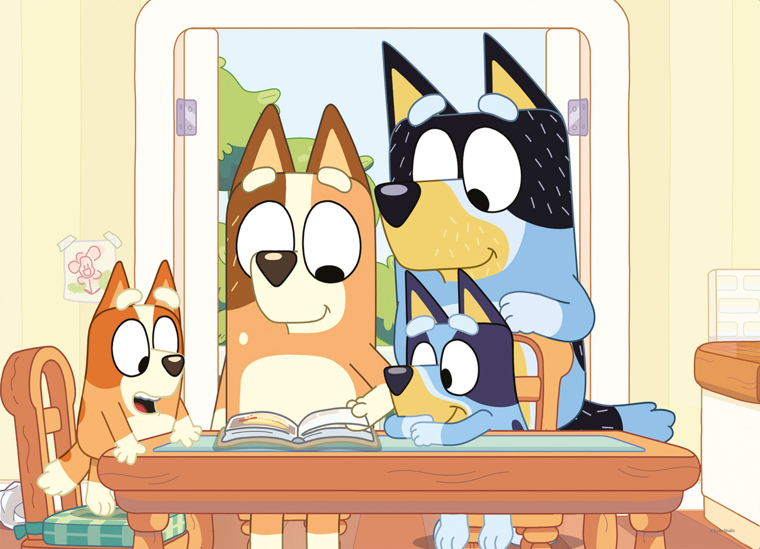 lisciani-bluey-puzzle-double-face-plus-24-puzzle-colorier image 2