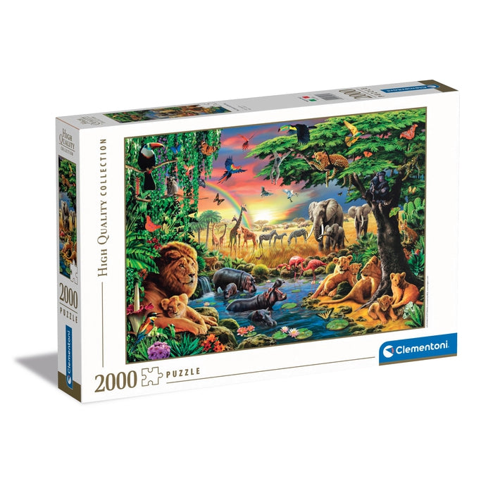 clementoni-the-african-gathering-puzzle-2000-pi-ces image 1