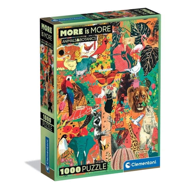 clementoni-collection-puzzle-adultes-animal-botanics-1000-pi-ces image 1