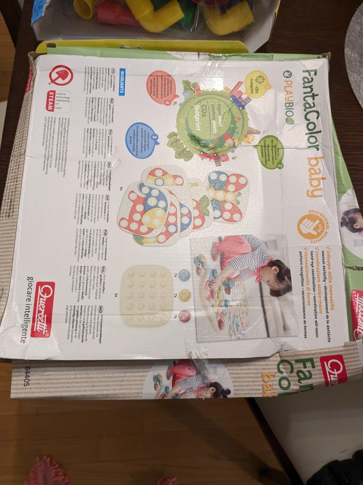 Boutons faciles, bébé ravi !
