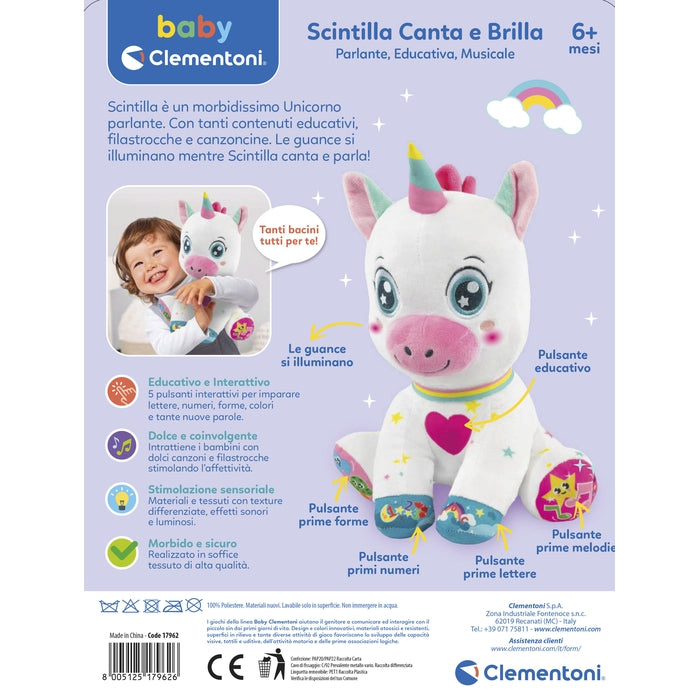 clementoni-baby-clementoni-scintilla-peluche-licorne-canta-e-brilla-6-mois image 7