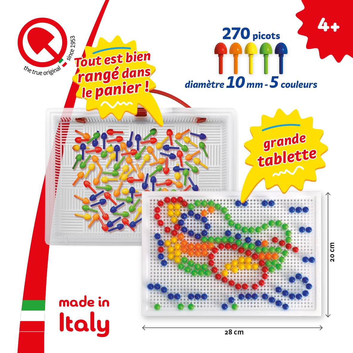 quercetti-fantacolor-portable-large-mosa-que-270-clous-3-6-ans image 4