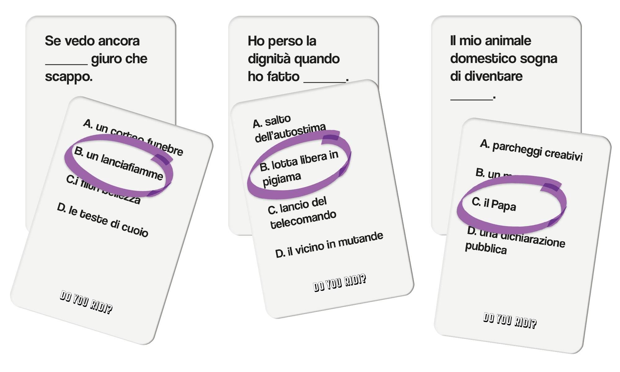 lisciani-ludoteca-do-you-ridi-jeu-de-cartes-humoristique image 2