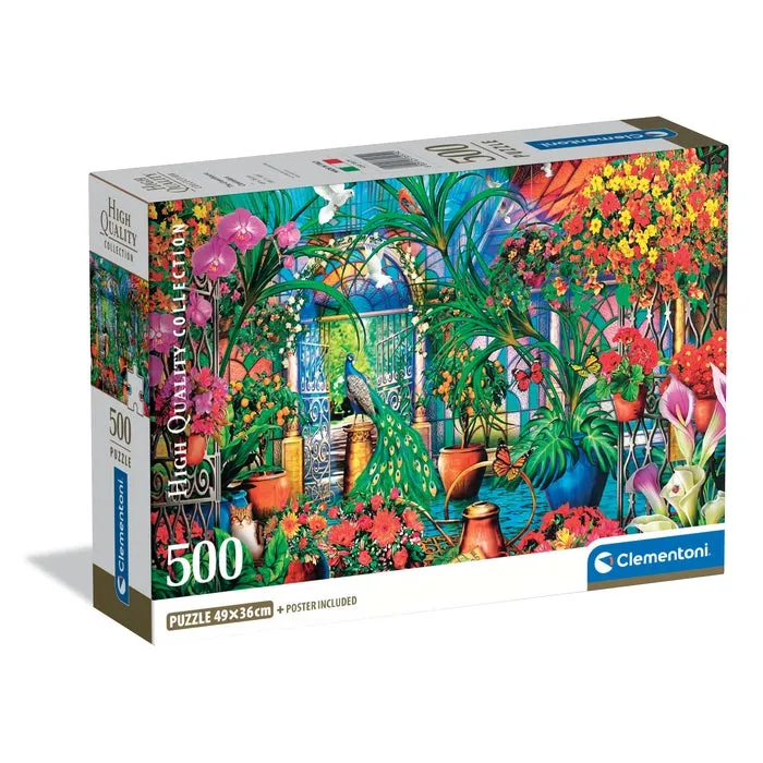 clementoni-the-greenhouse-caretakers-puzzle-500-pi-ces-49x36-cm image 1