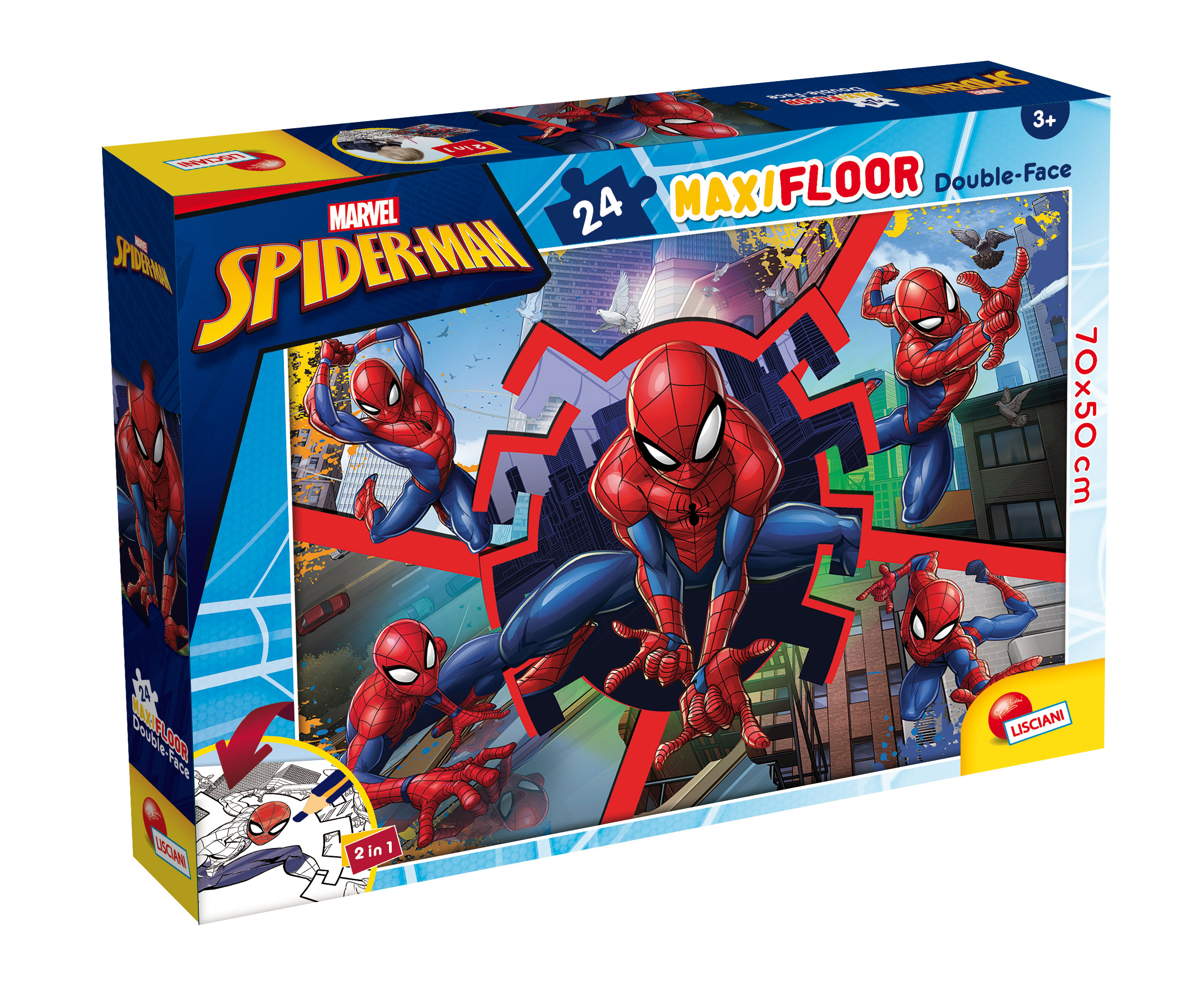 lisciani-marvel-puzzle-maxi-floor-24-spider-man image 1