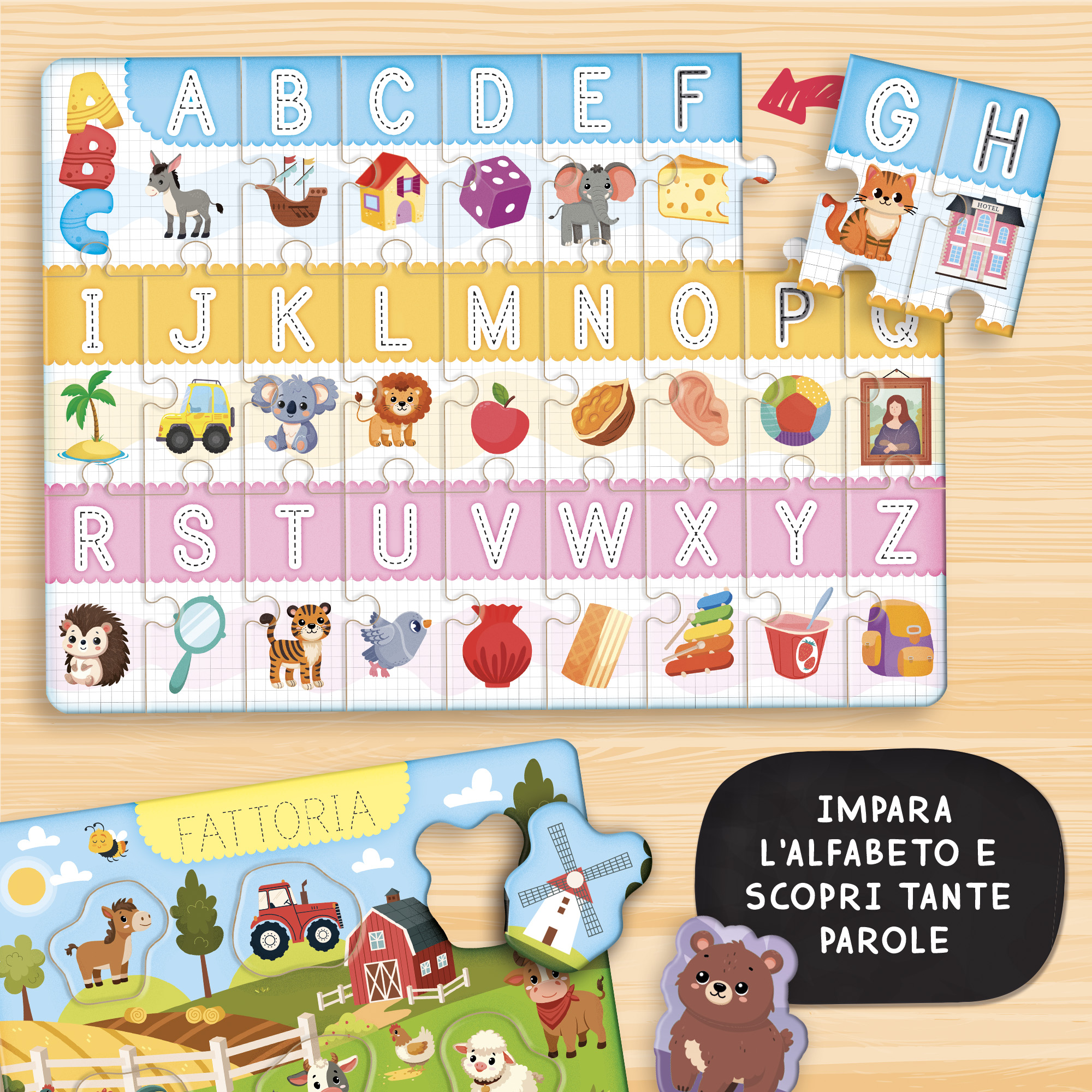 lisciani-carotina-dadi-educativi-jeu-des-mots-avec-5-d-s image 4