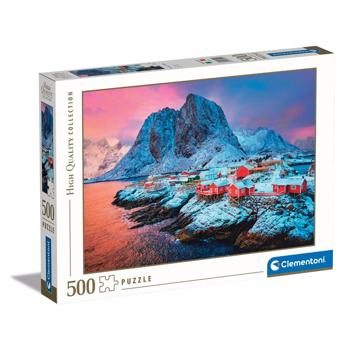 clementoni-hamn-y-village-puzzle-500-pi-ces image 1