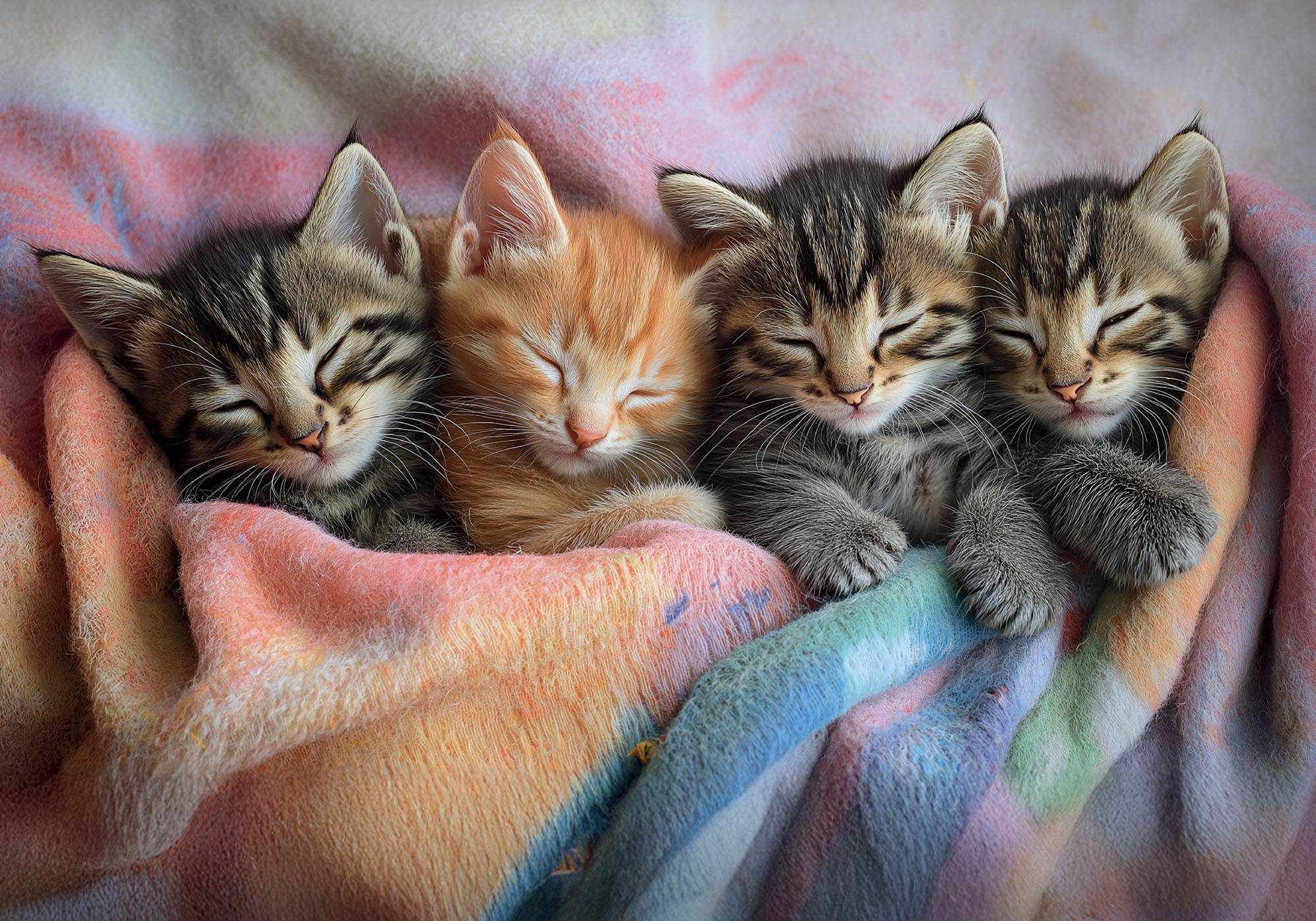 lisciani-puzzle-poster-cats-500-puzzle-500-pi-ces-chats image 2