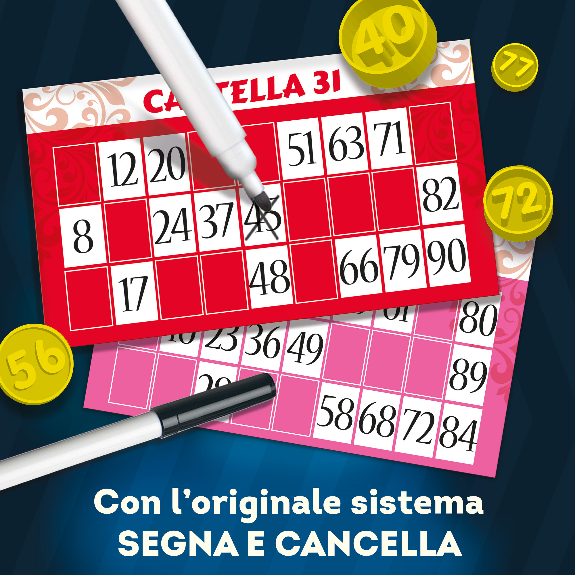 lisciani-ludoteca-tombola-effa-able-48-cartons-loto-de-f-tes-avec-feutres image 4