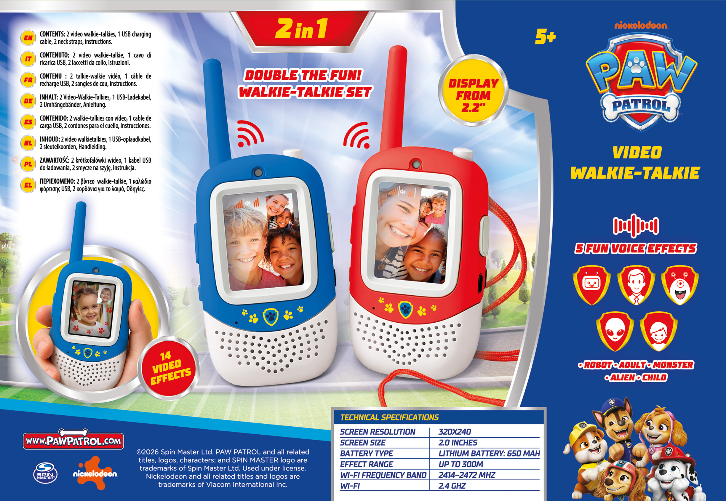 lisciani-paw-patrol-video-walkie-talkie-talkie-walkie-vid-o-enfant image 6