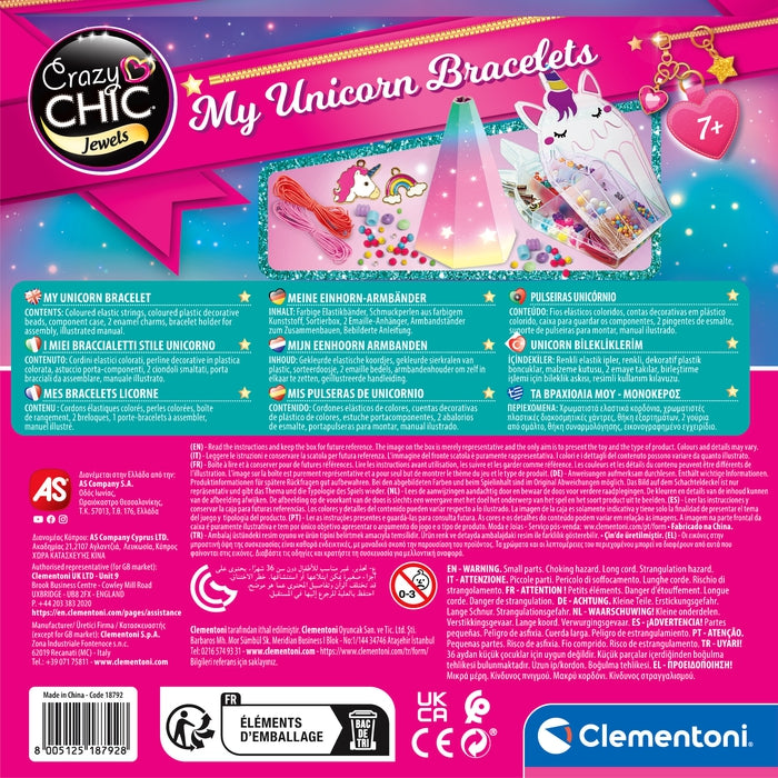 crazy-chic-clementoni-my-unicorn-bracelets-kit-bracelets image 6
