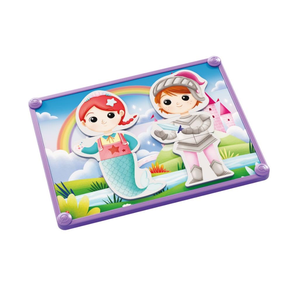 quercetti-4422-magnetic-dress-up-contes-puzzle-magn-tique-18-l-ments image 4