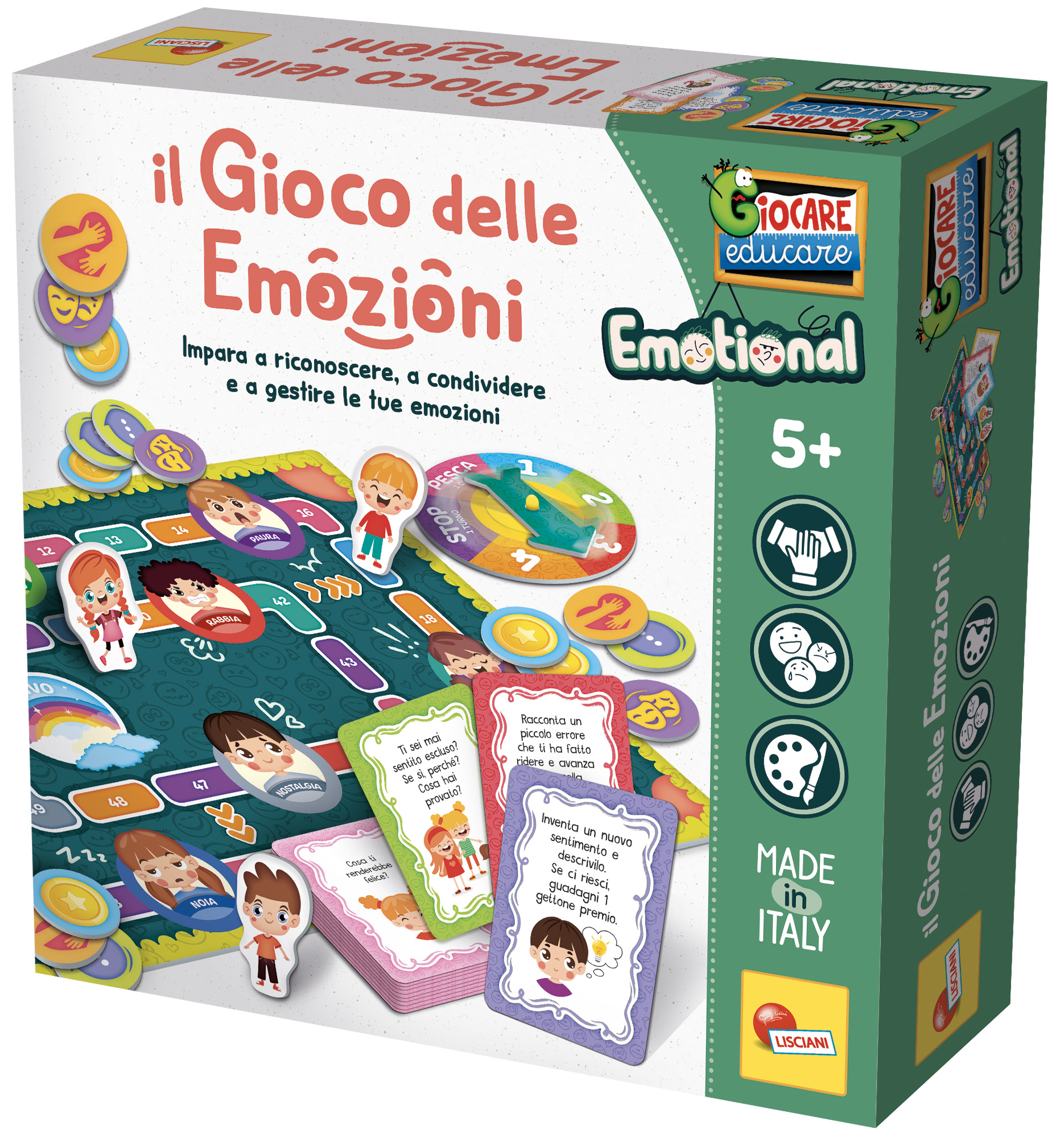 lisciani-giocare-educare-montessori-le-jeu-des-motions image 1