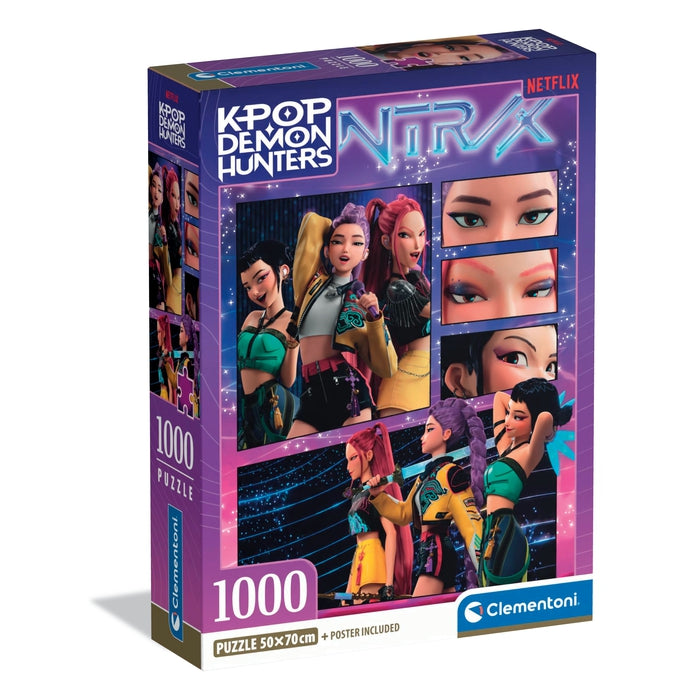 clementoni-kpop-demon-hunters-puzzle-1000-pi-ces-3 image 1