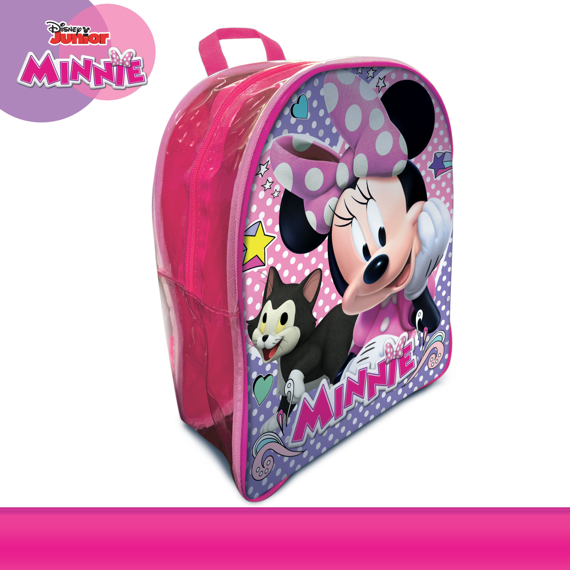 lisciani-minnie-zainetto-colouring-and-drawing-school-kit-dessin-et-coloriage-sa image 3