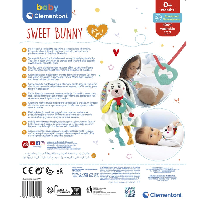 clementoni-baby-sweet-bunny-doudou-confort image 6