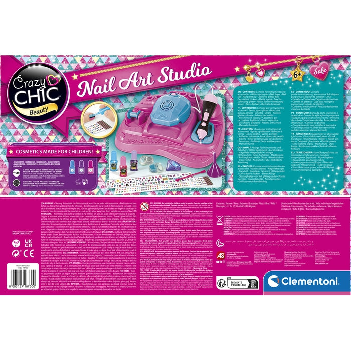 clementoni-crazy-chic-nail-art-studio-console image 8
