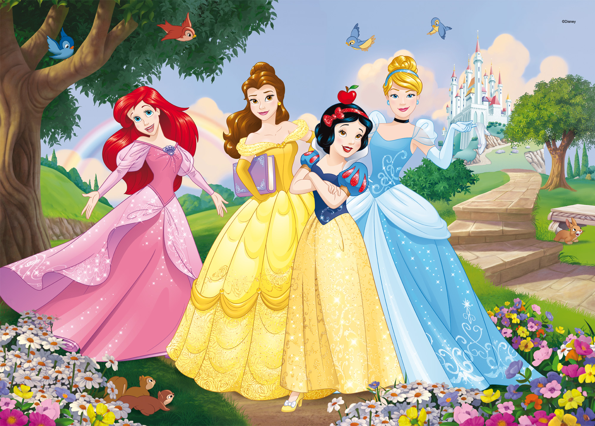 lisciani-disney-puzzle-double-face-maxi-floor-35-princess image 2