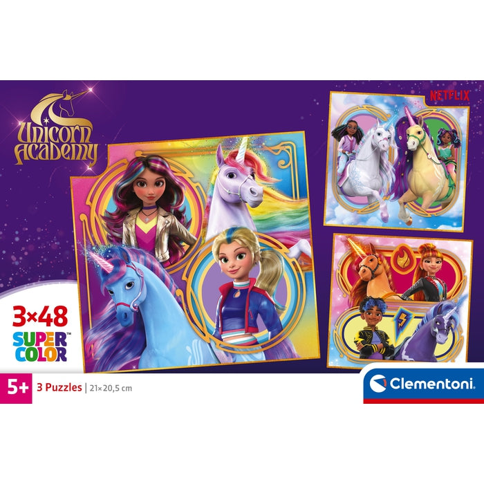 clementoni-unicorn-academy-3-puzzles-48-pi-ces image 6