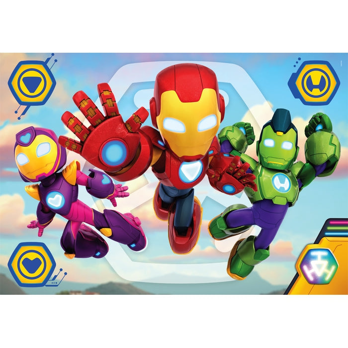 clementoni-iron-man-and-his-awesome-friends-puzzle-60-maxi-pi-ces image 2