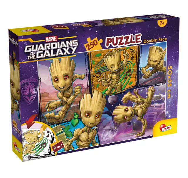 lisciani-marvel-puzzle-df-plus-250-groot image 1