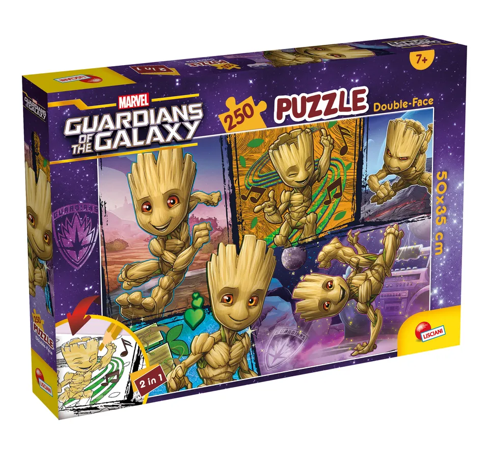 lisciani-marvel-puzzle-df-plus-250-groot image 1