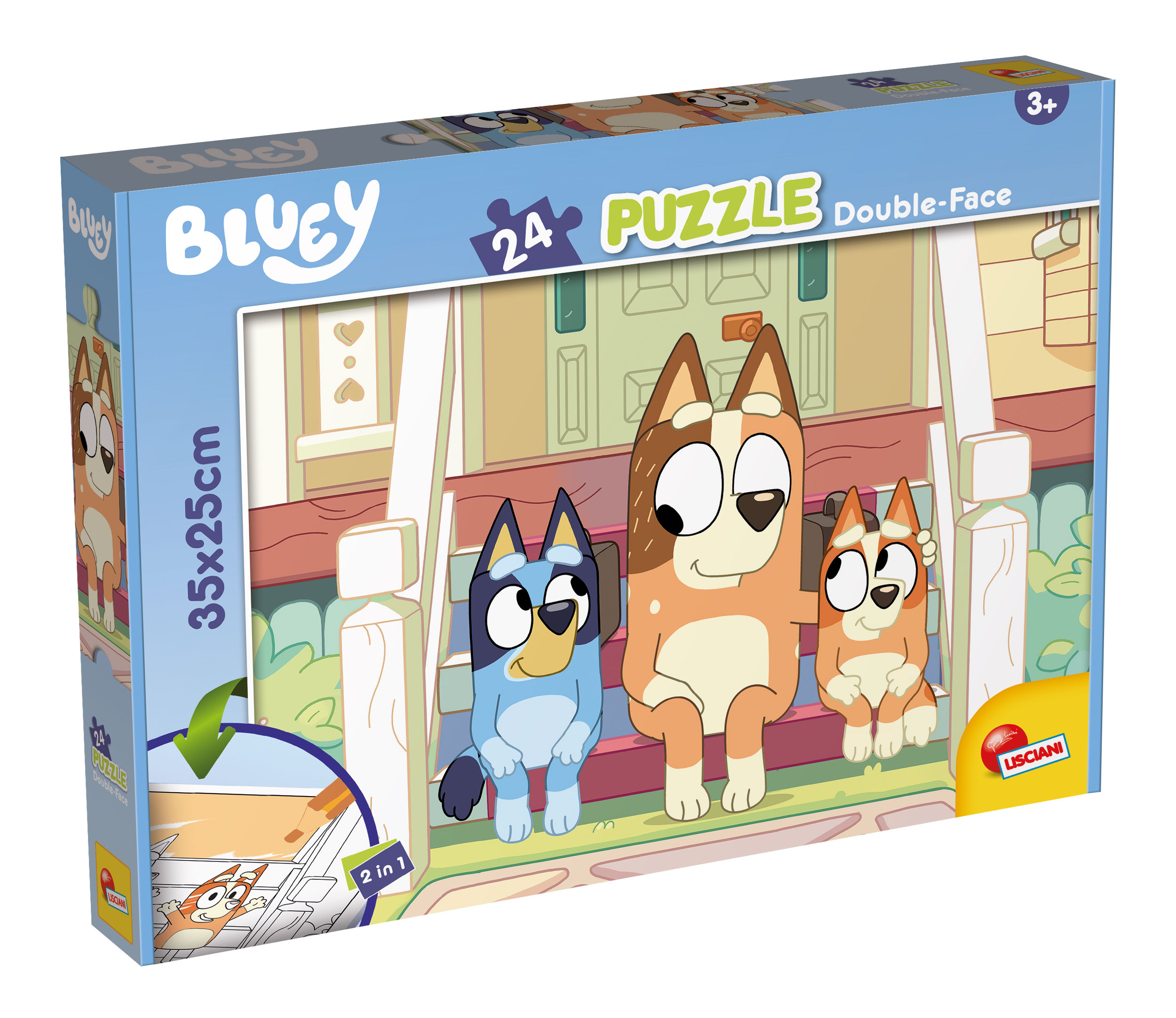 lisciani-bluey-puzzle-double-face-m-plus-24-mr-monkey-jocks image 1