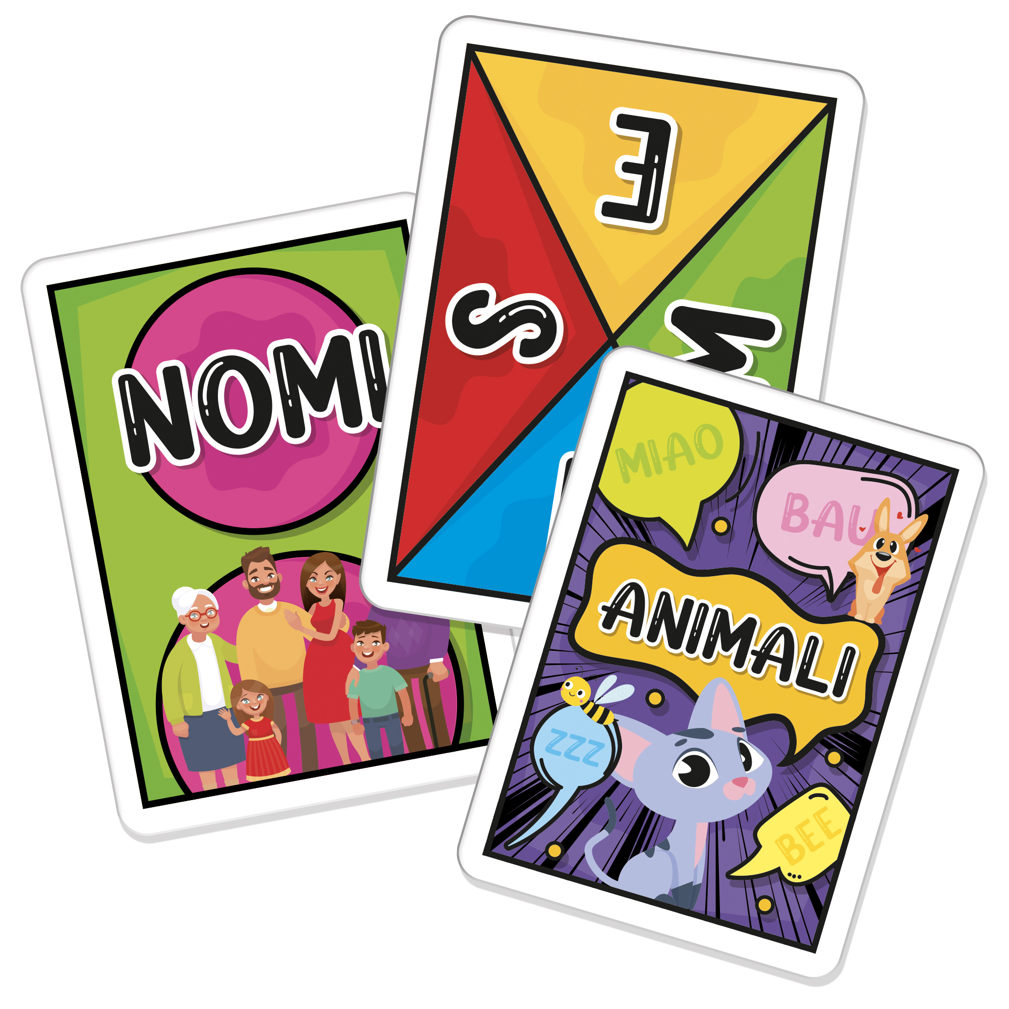 lisciani-ludoteca-le-carte-dei-bambini-nomi-cose-citt-animali-jeu-de-cartes image 2