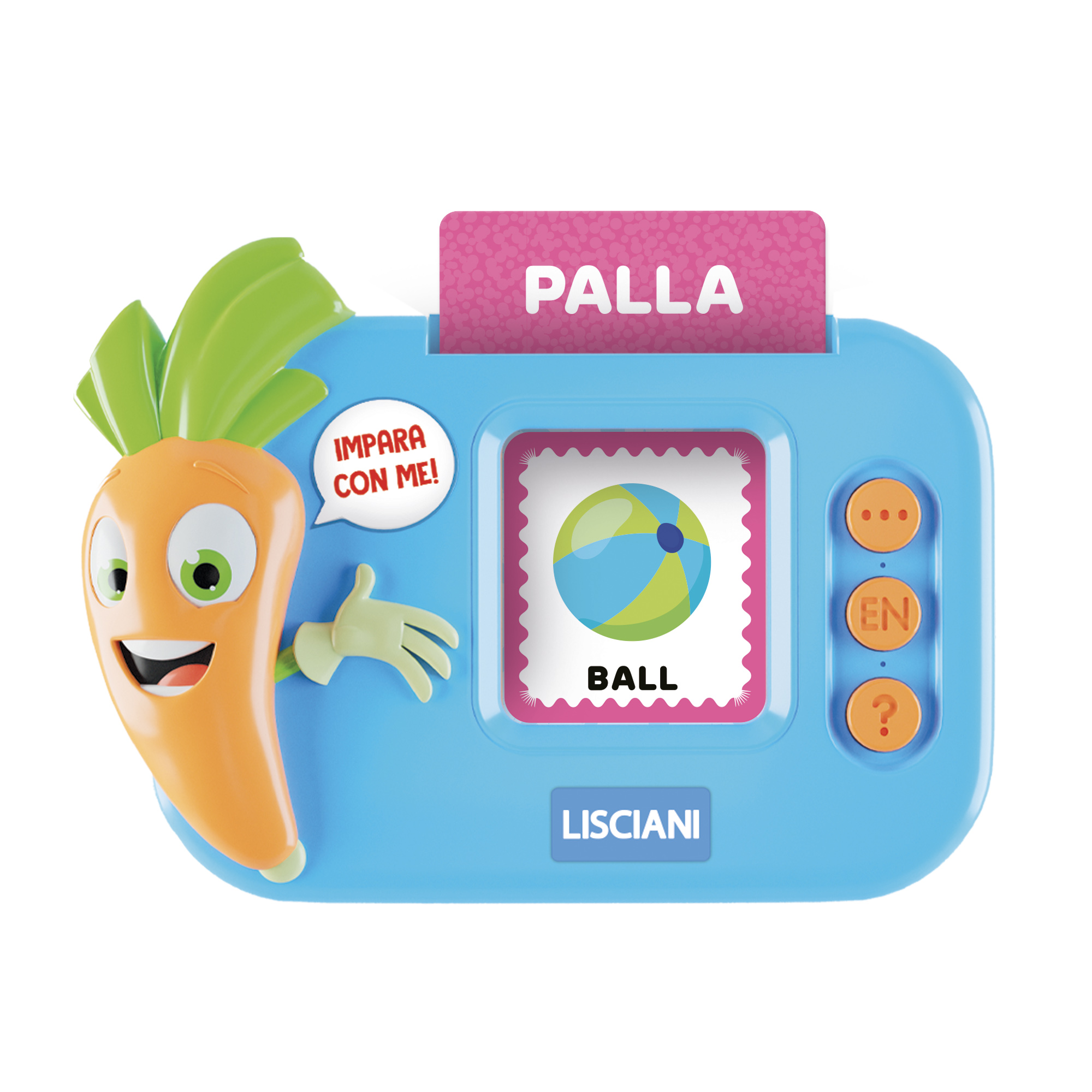 lisciani-carotina-cartes-parlantes-jeu-ducatif-100-mots-italien-anglais image 1