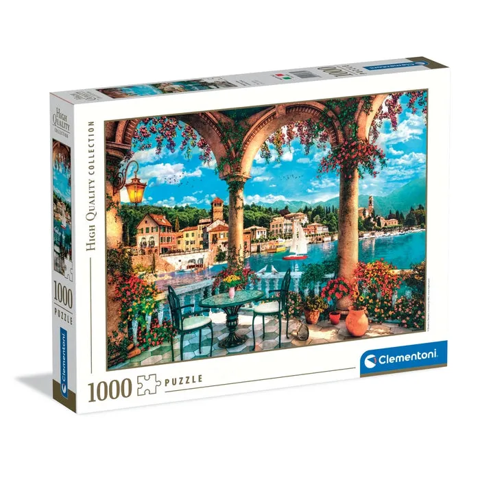 clementoni-collection-puzzle-1000-pi-ces-balcony-view-of-lake-como image 1