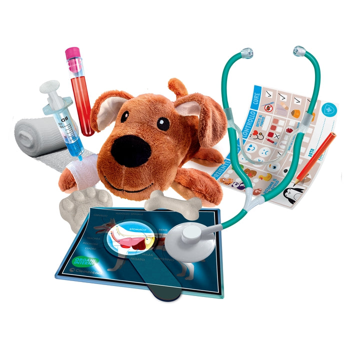 clementoni-scienza-e-gioco-fun-apprendisti-veterinari-kit-v-t-rinaire-avec-peluc image 2