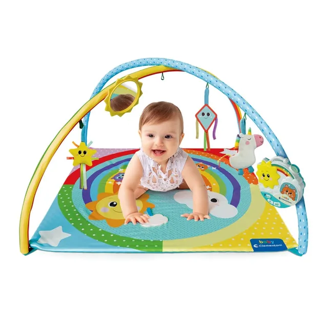 clementoni-baby-for-you-rainbow-magic-projector-playgym-tapis image 1